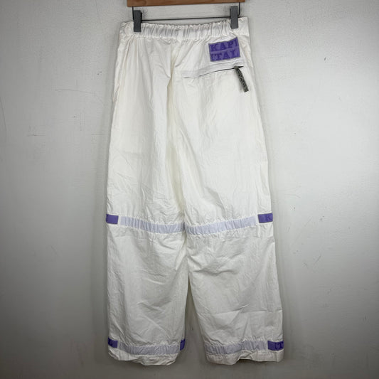 Kapital White Nouvelle Shuttle Cargo Trousers