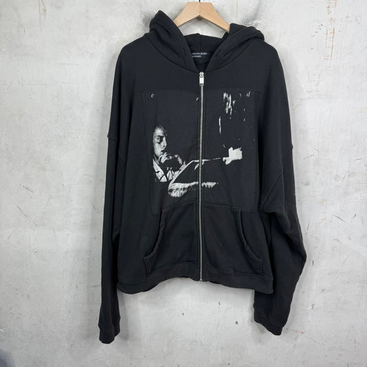 ERD Printed Assemblage Zip Hoodie
