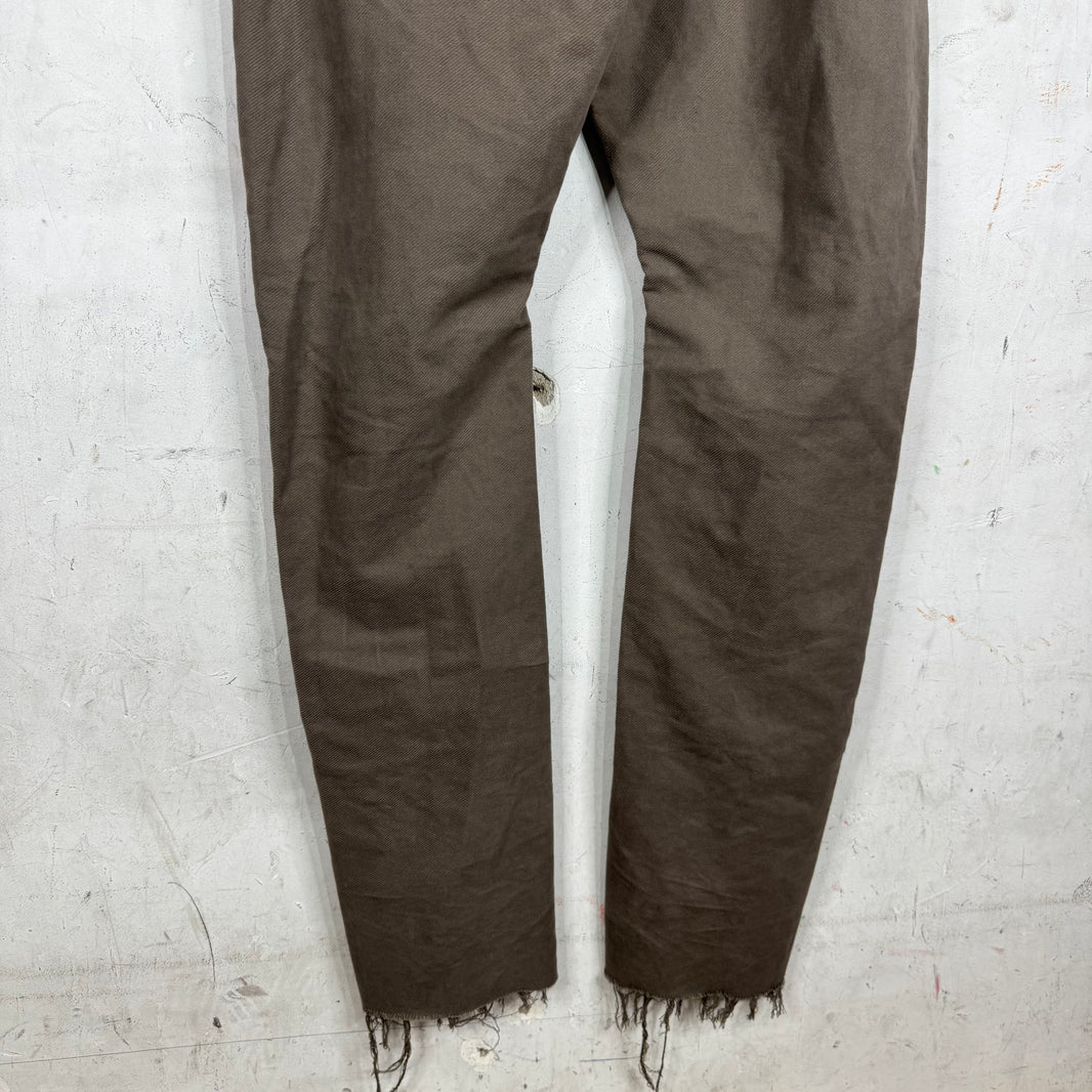 Rick Owens Luxor Dust Bolan Banana Pants