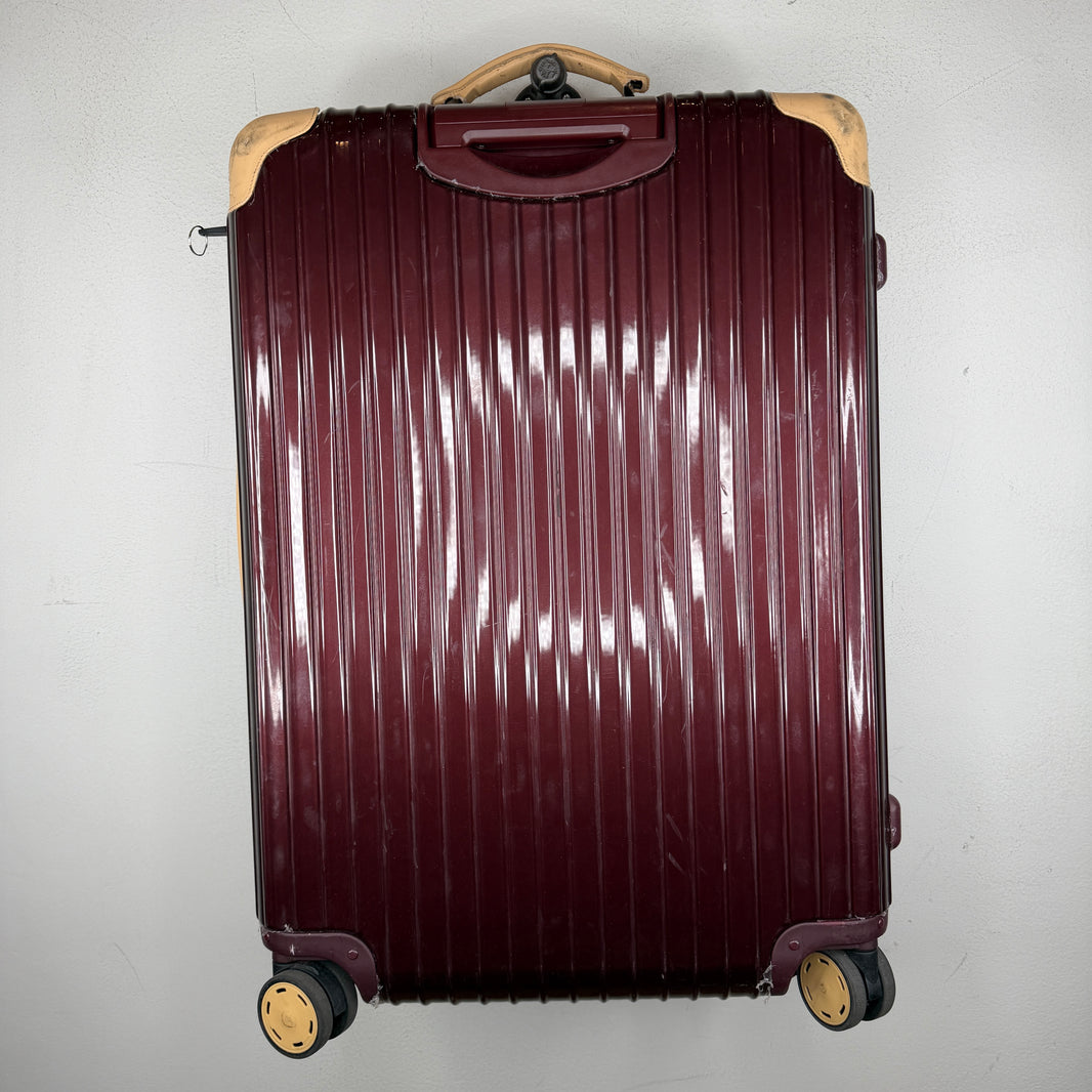 Rimowa Burgundy Check-In Suitcase