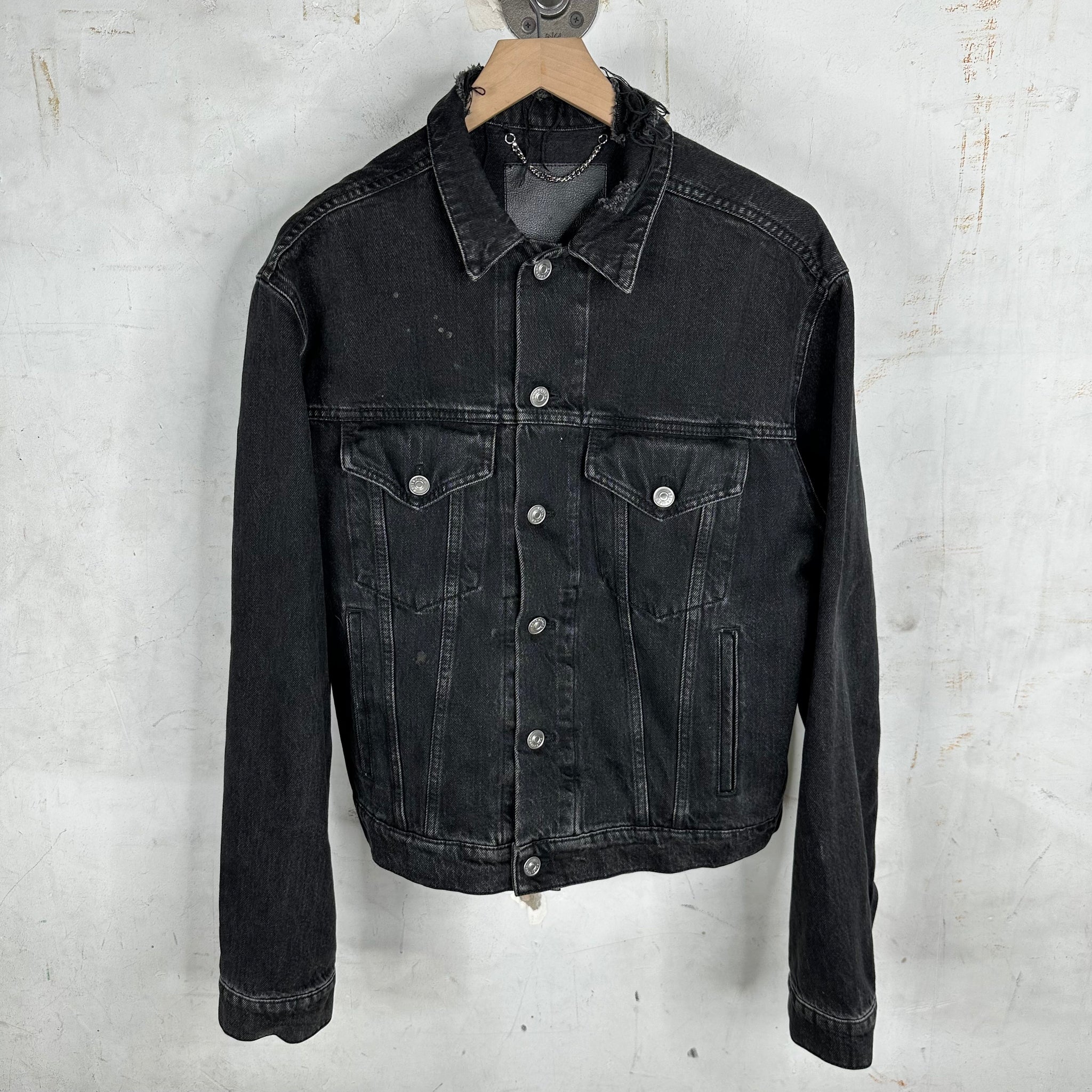 sinners balenciaga denim jacket