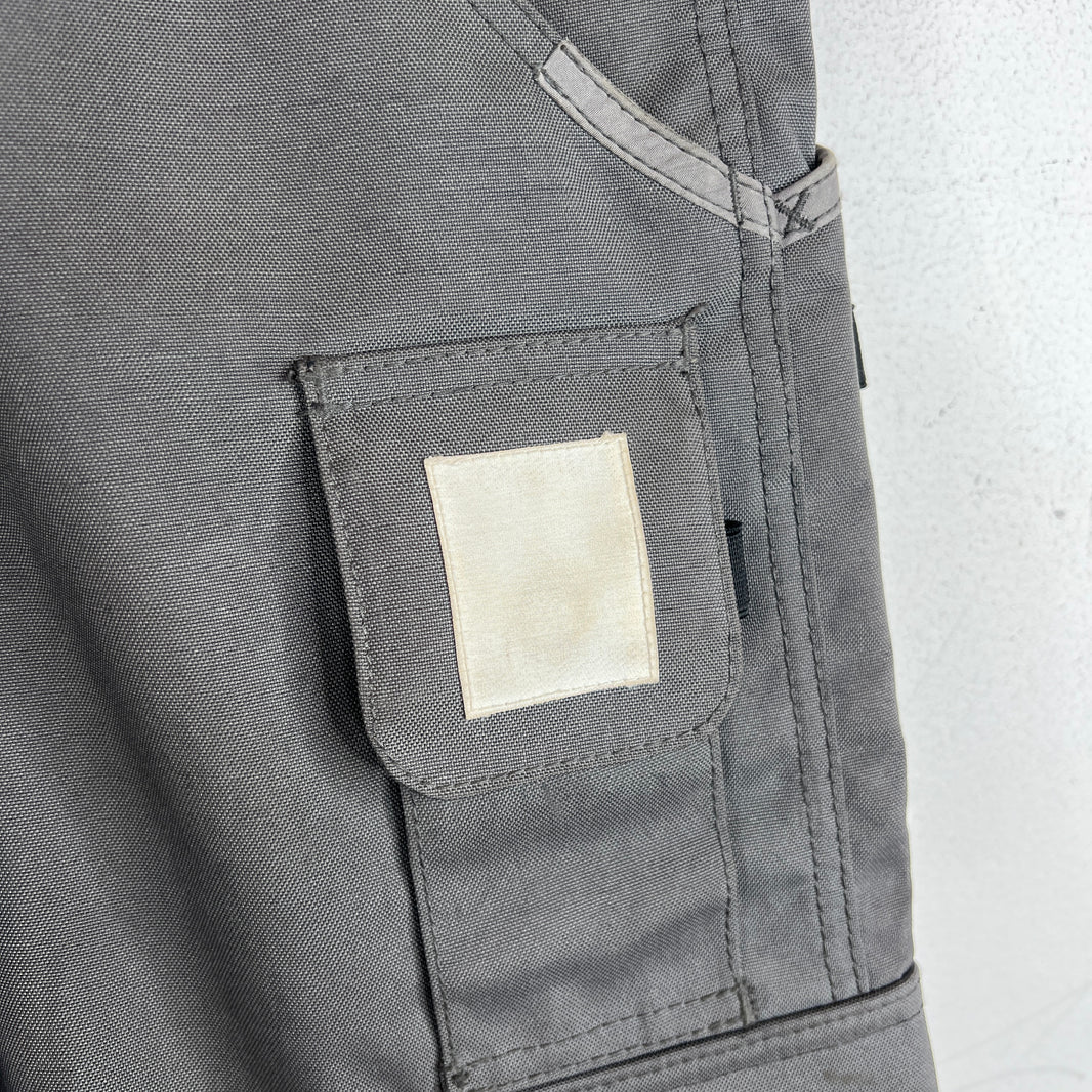 CDG Green Nylon Cargo Pants