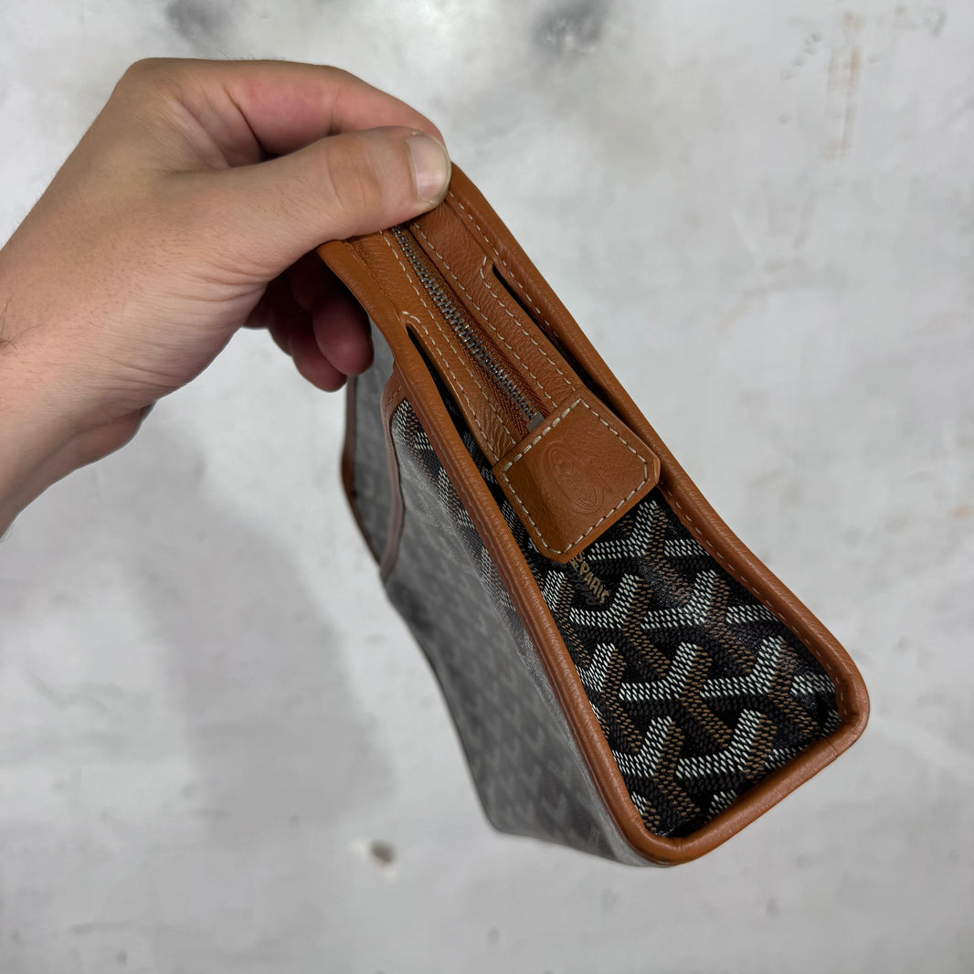 Goyard Brown Jouvence Toiletry Bag