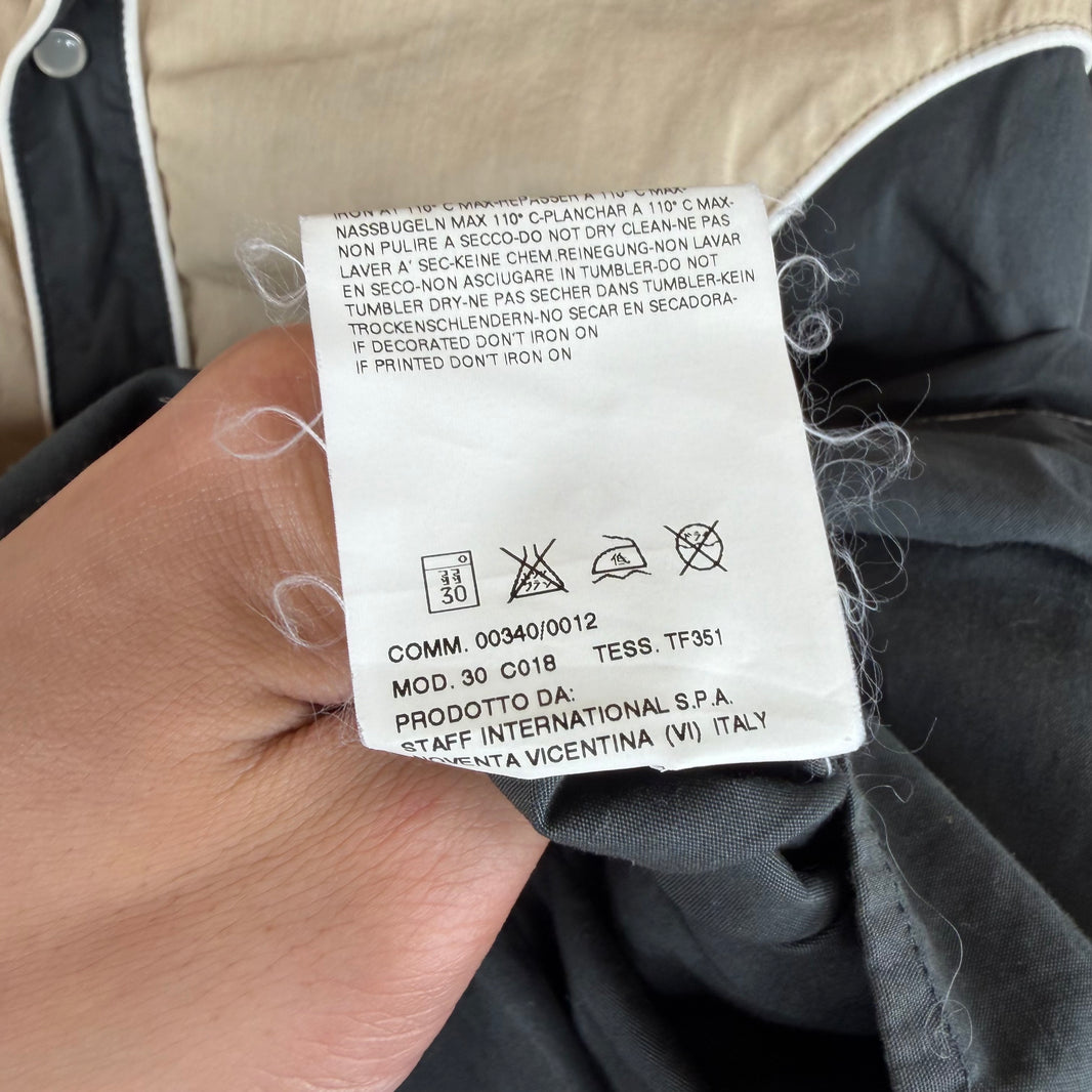 Margiela Western Two Tone Snap Button Shirt