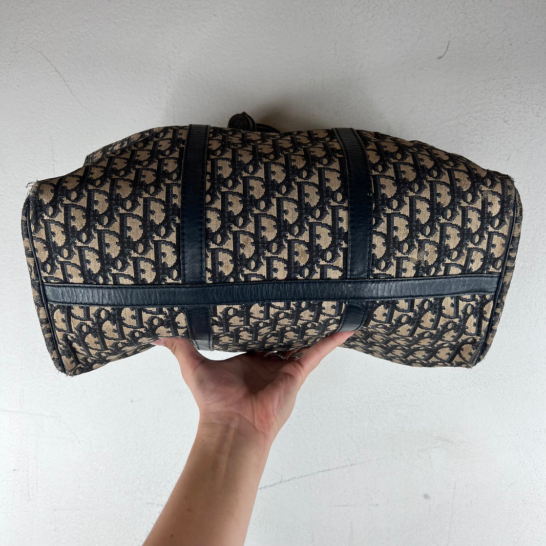 Dior Vintage Oblique Mini Duffle Bag