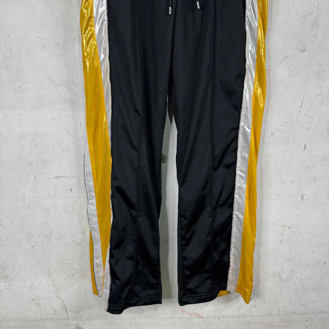 Vetements Foil Snap Flare Track Pants