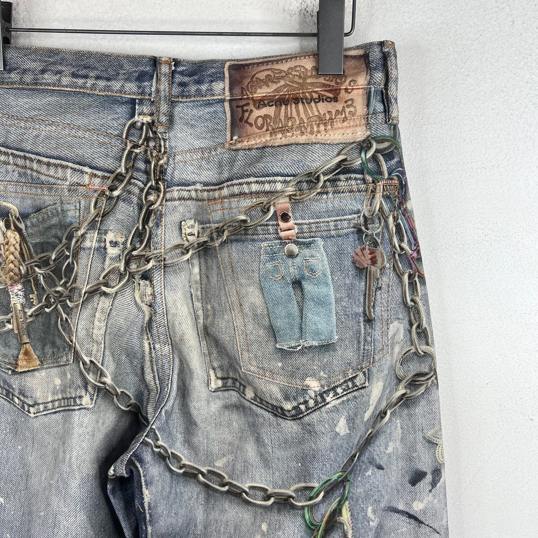 Acne Studios Janitor Trompe Jeans