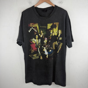 Vintage Faded Aerosmith Nine Lives T-Shirt