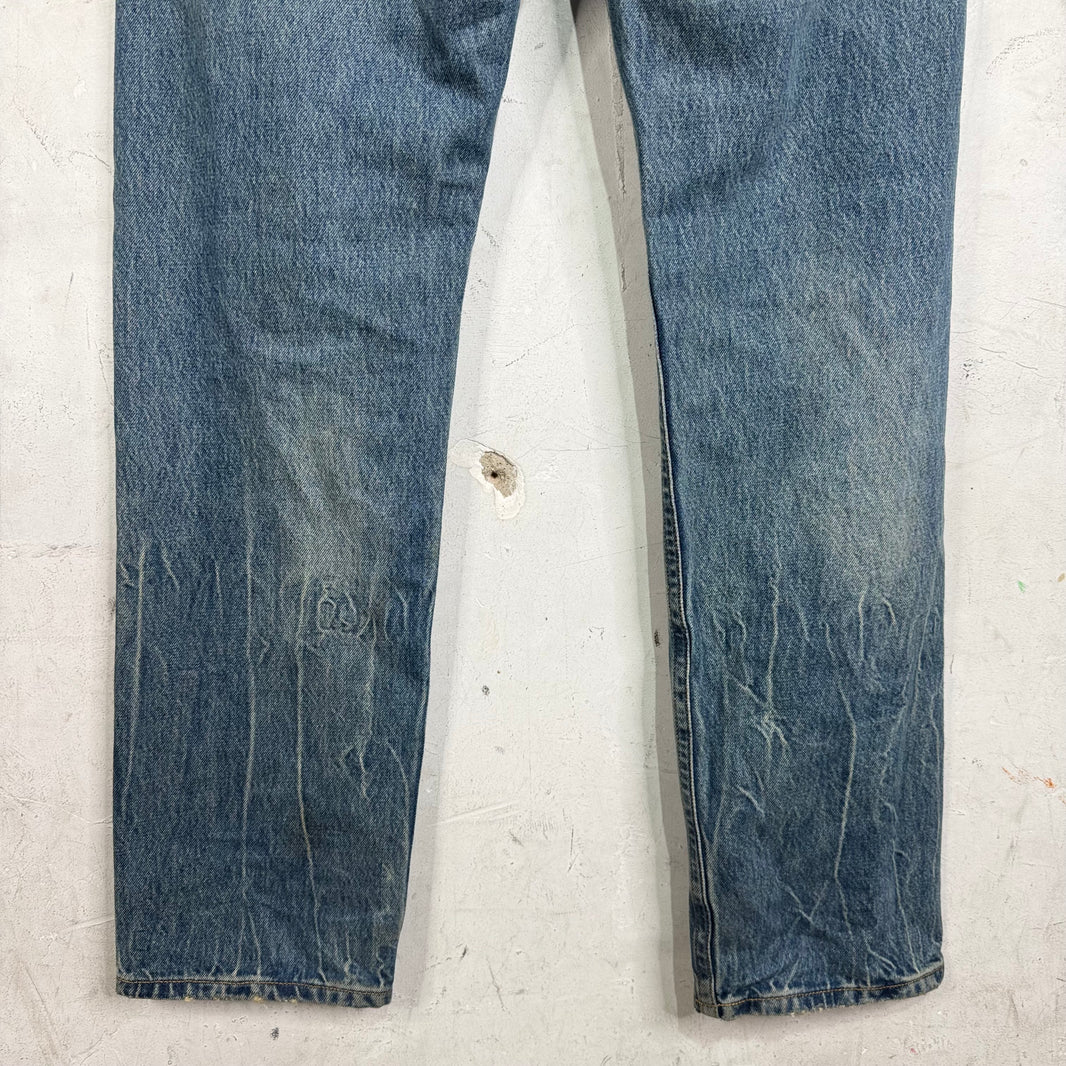 Helmut Lang Wrinkle Wash Light Jeans