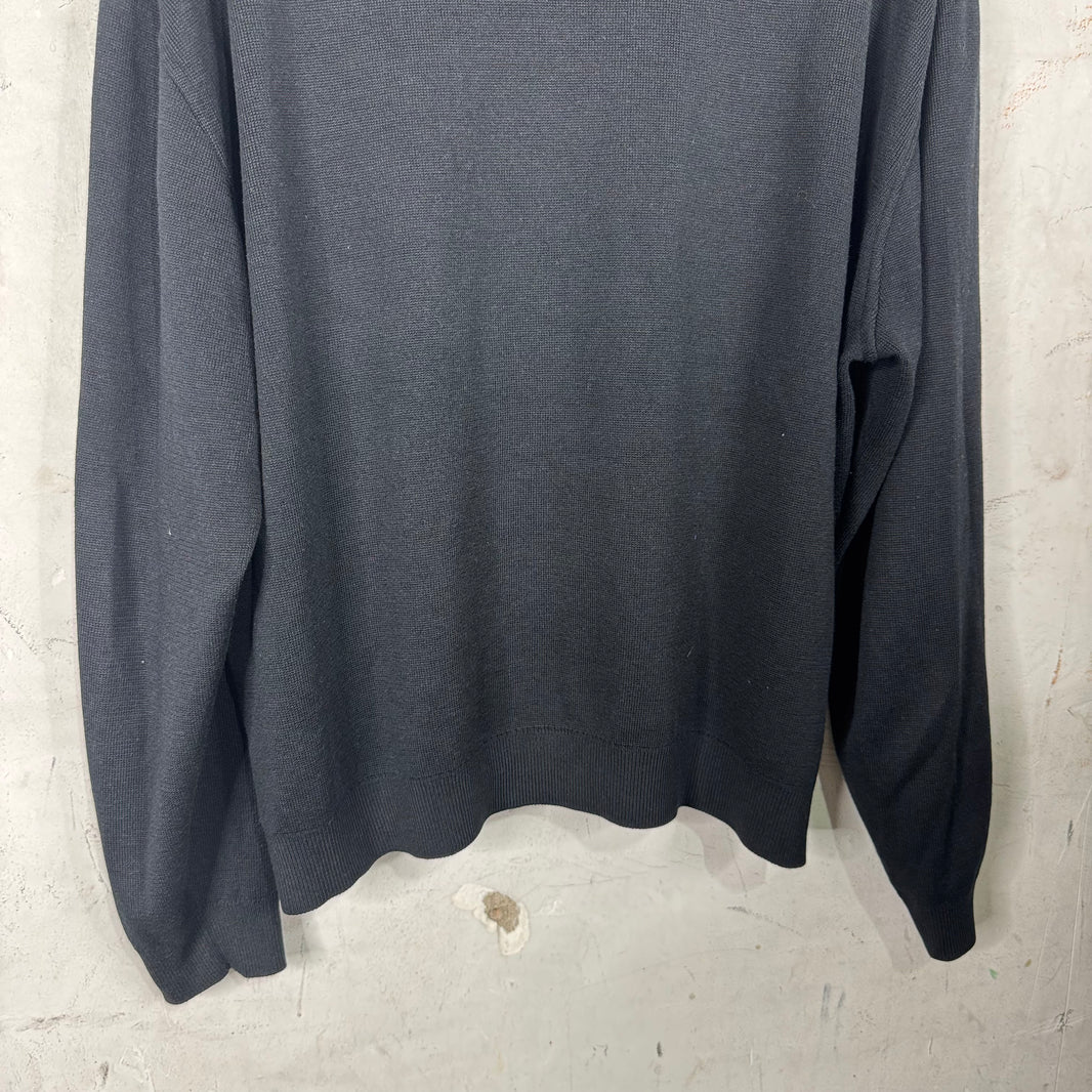 Chanel Uniform Glitter Logo Sweater