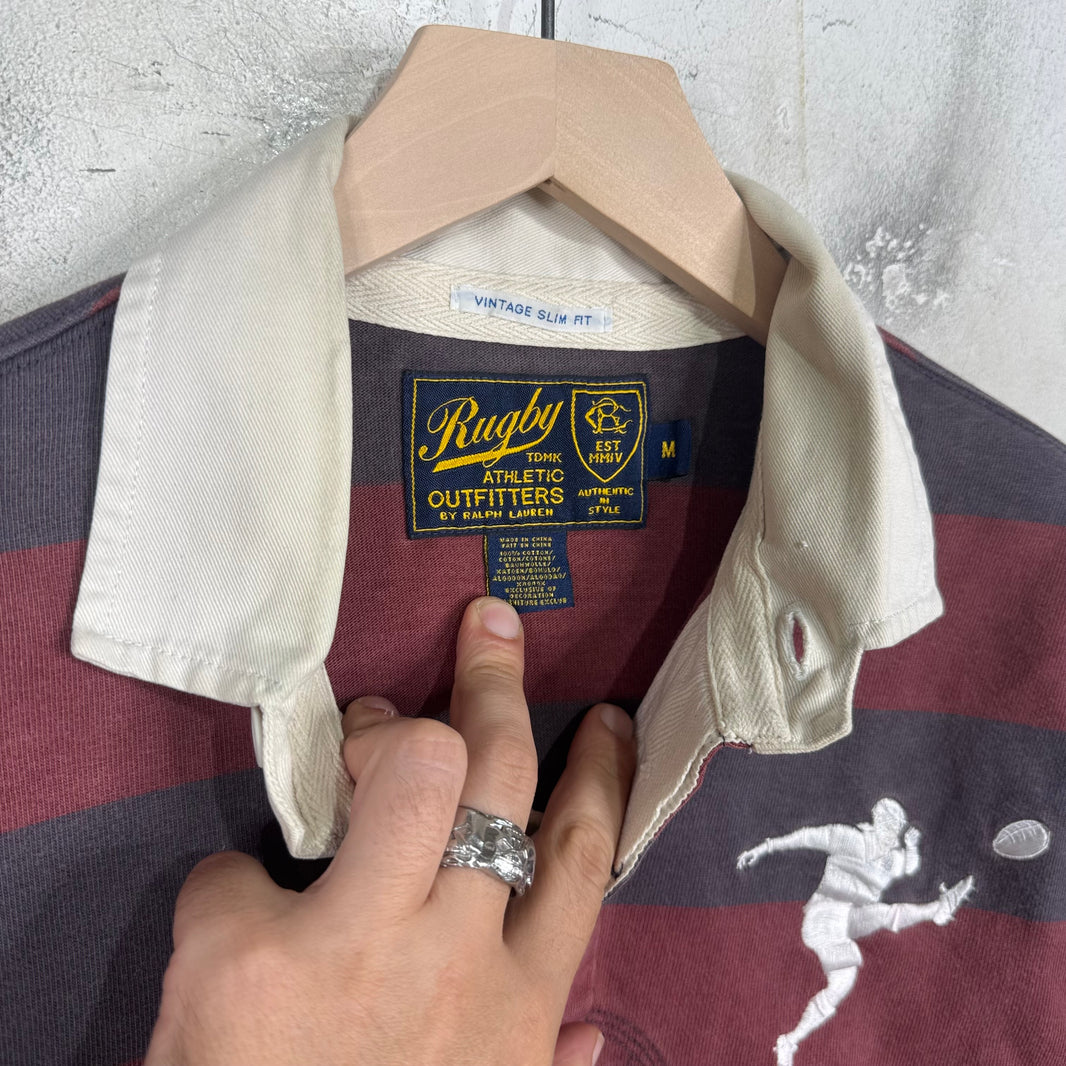 Ralph Lauren Rugby Line Striped L/S Polo