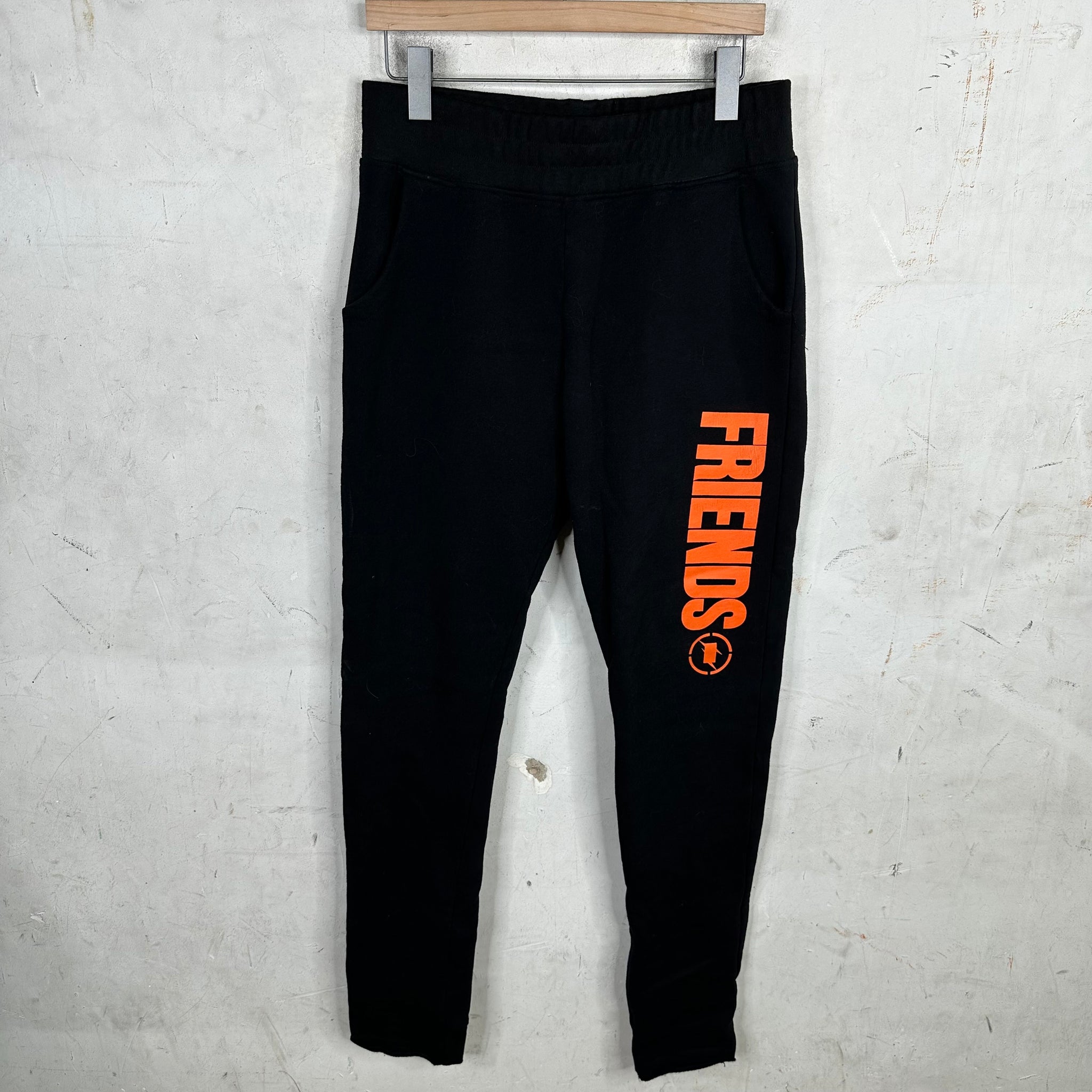 Vlone x Fragment Black Sweatpants