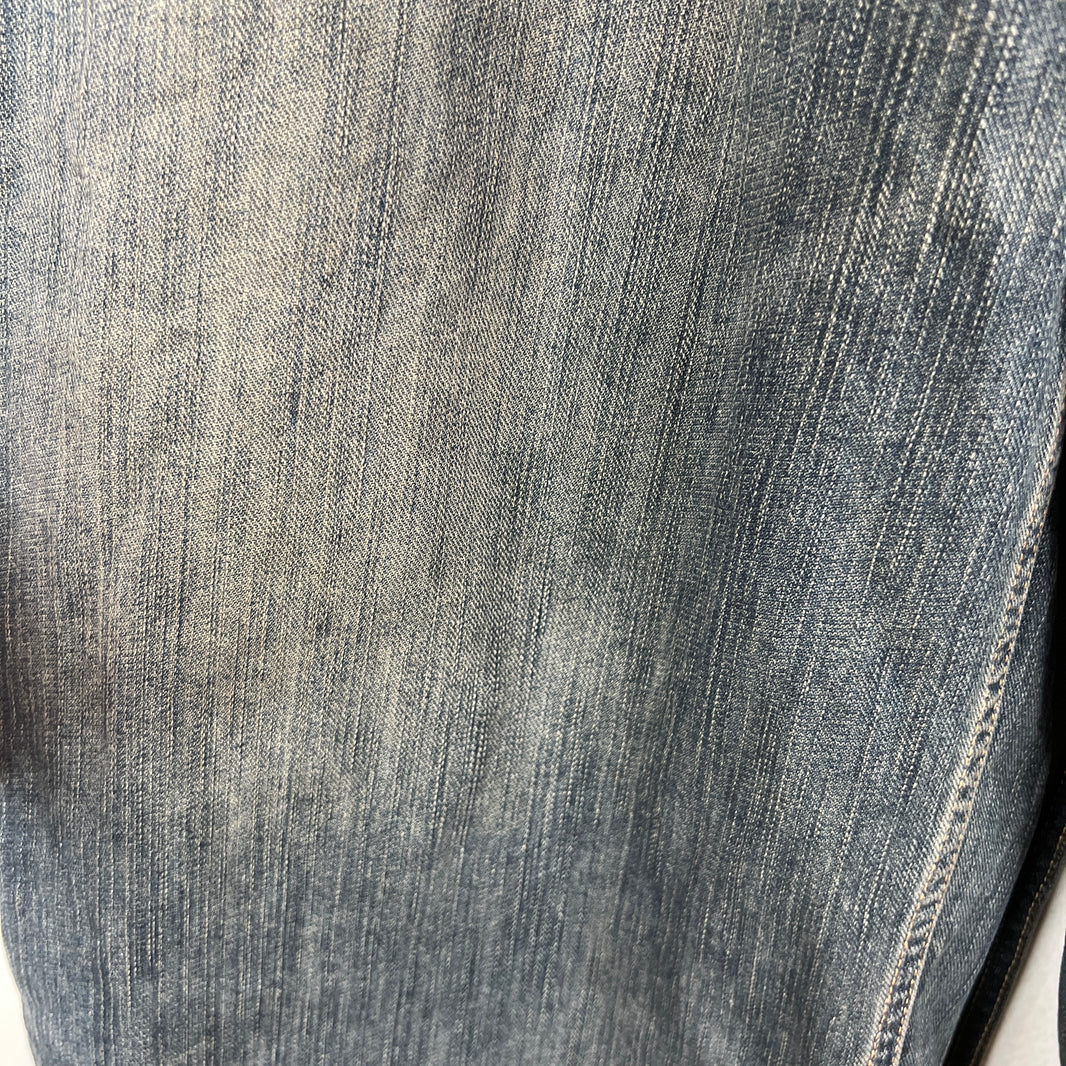 Balenciaga Blue Washed Apron Jeans