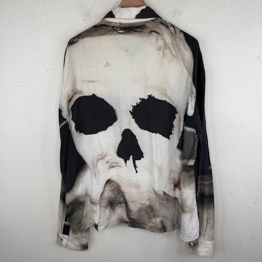 424 Skull Button Up Shirt