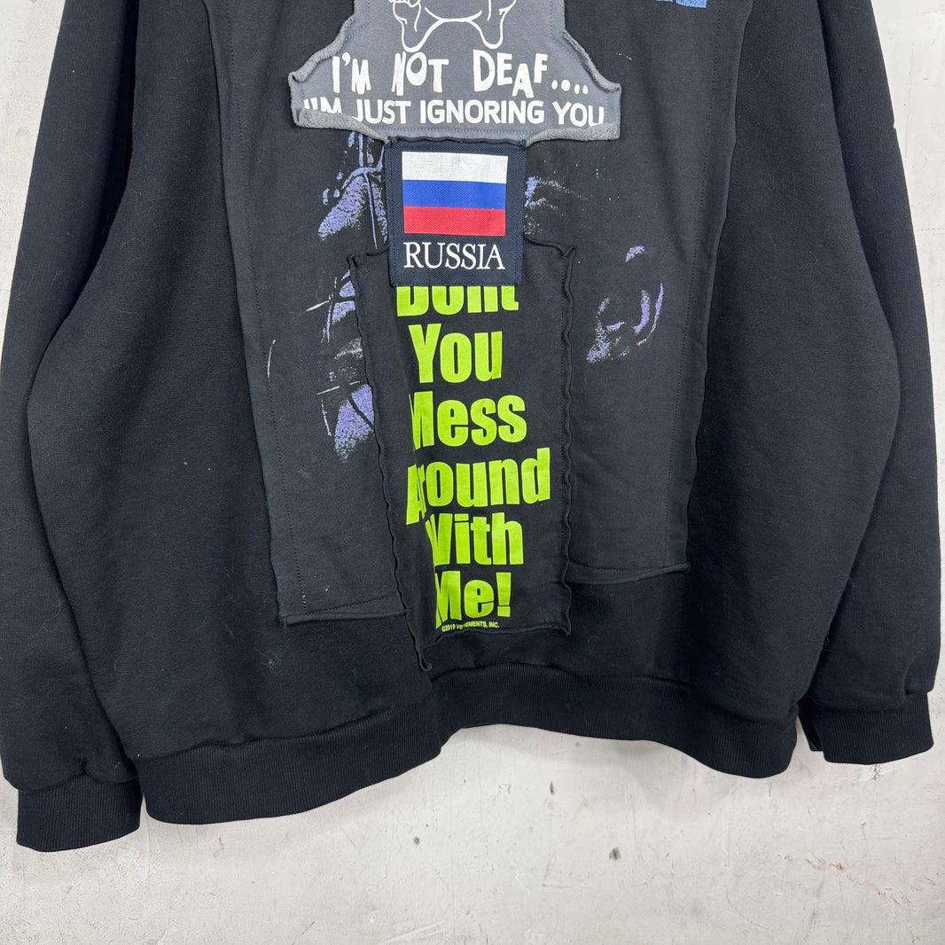 Vetements Russian Patch Hoodie