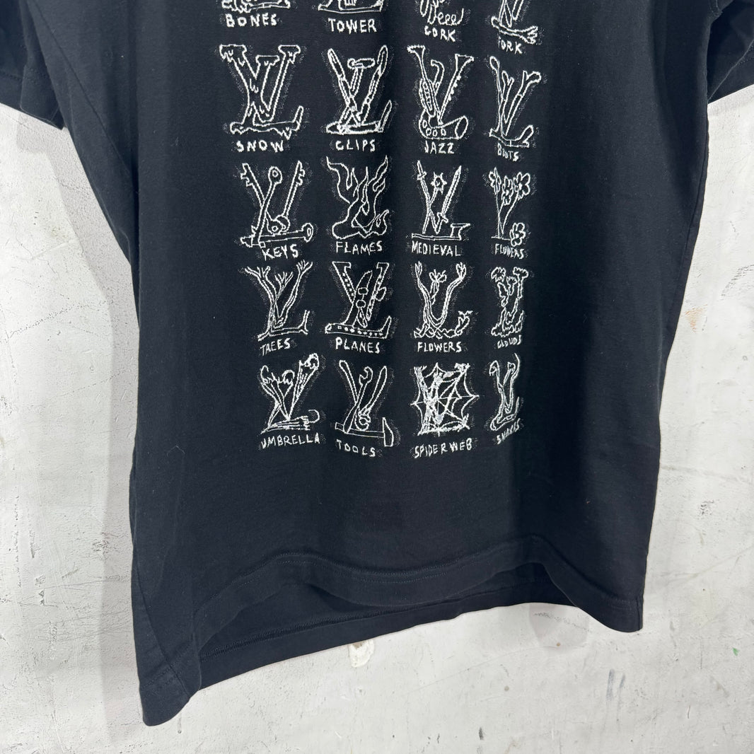 Louis Vuitton Logo Cartoon T-Shirt