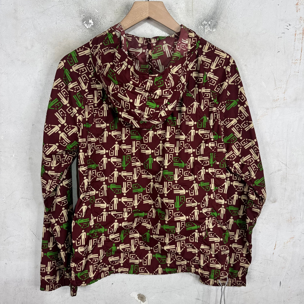 CDG Shirt Trash Icon Windbreaker Jacket