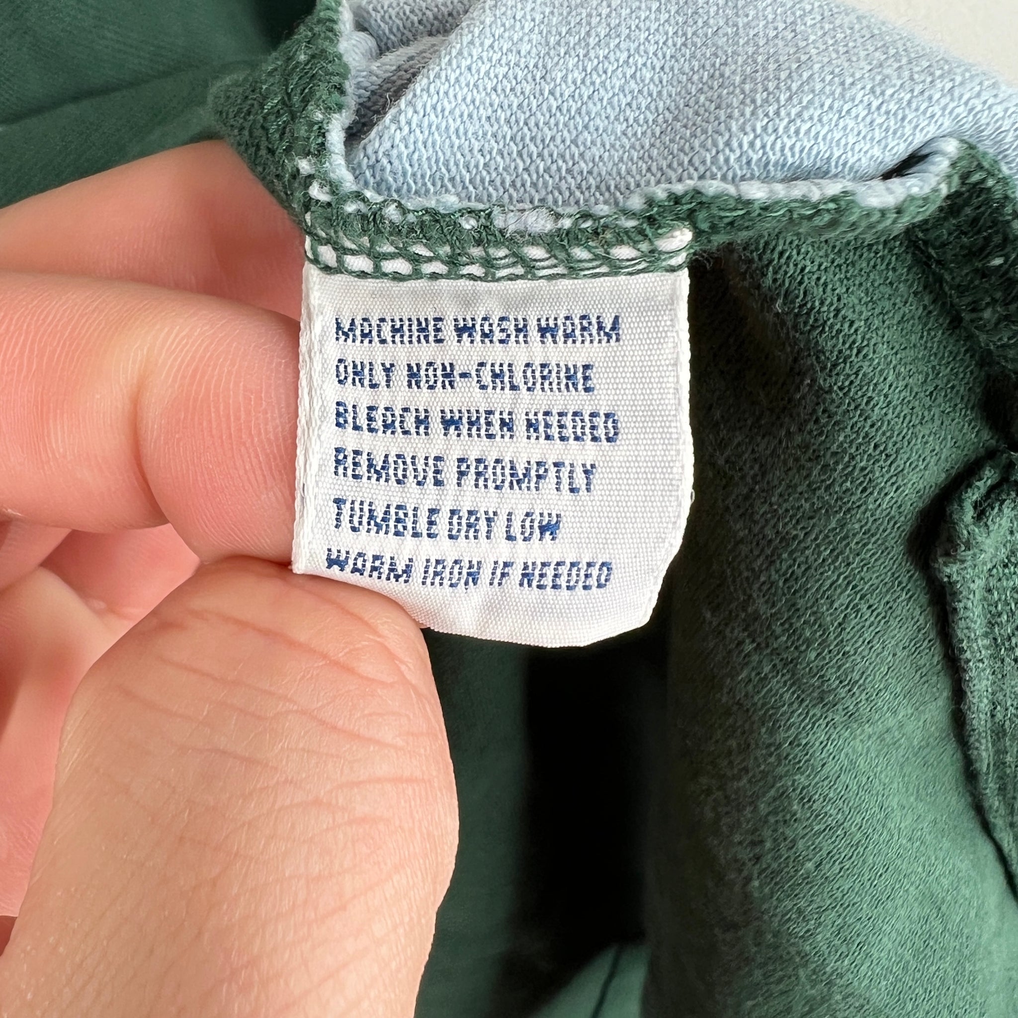 Polo Ralph Lauren Green/Baby Blue Checkered Polo T-Shirt