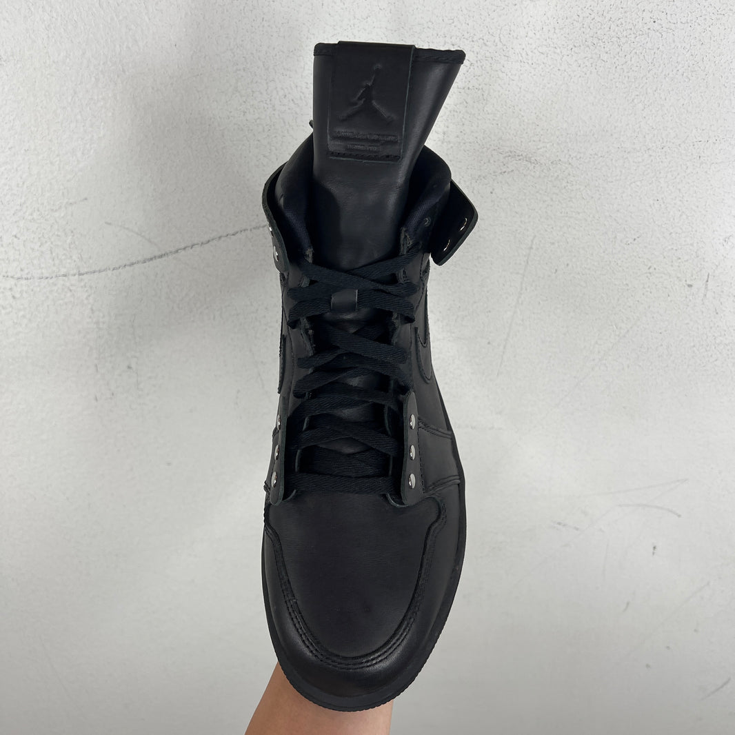 CDG Black Air Jordan 1 Sneakers
