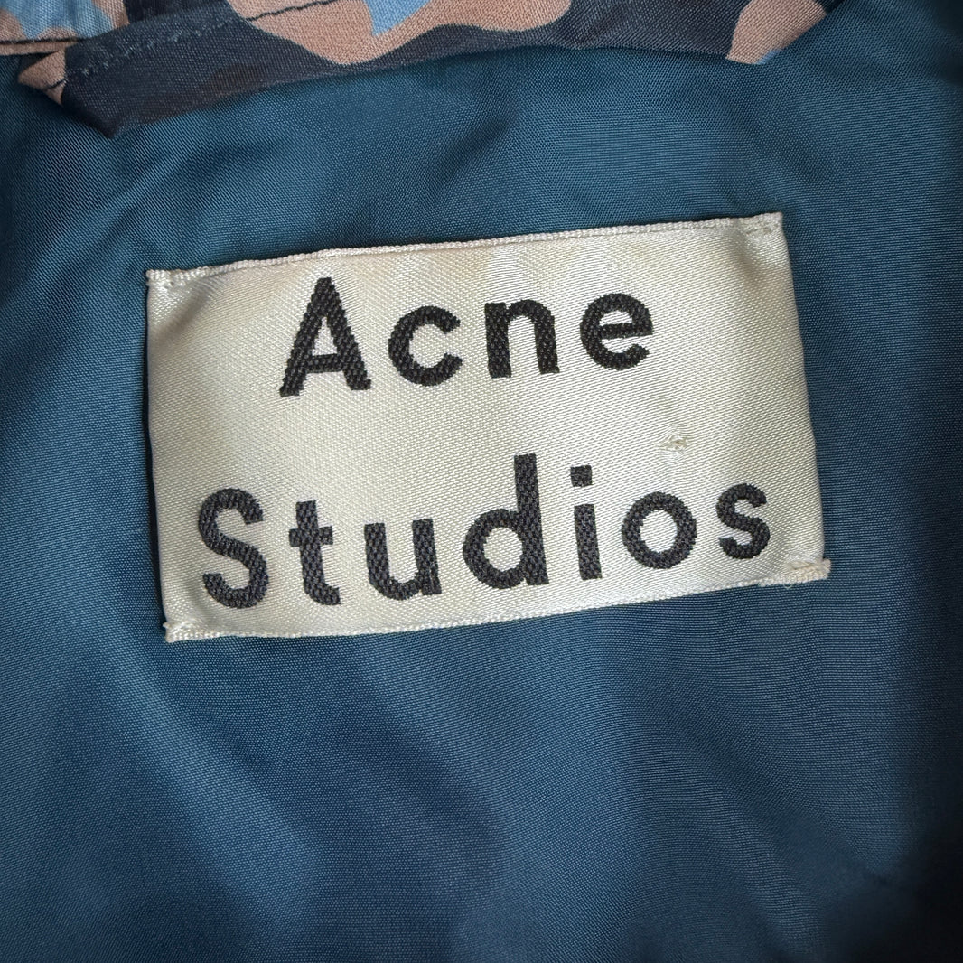 Acne Studios Cheetah Print Nylon Windbreaker