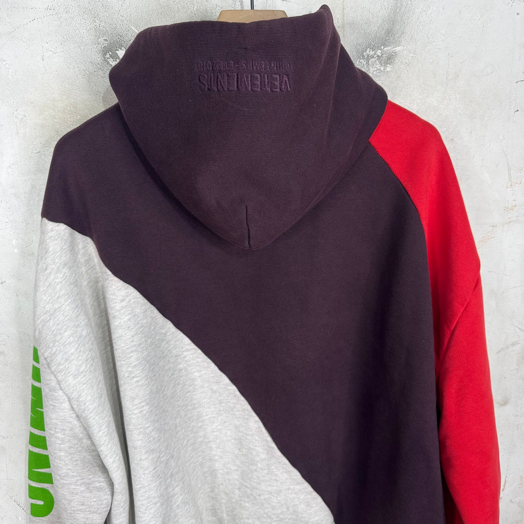 Vetements Reconstructed Paneled Hoodie