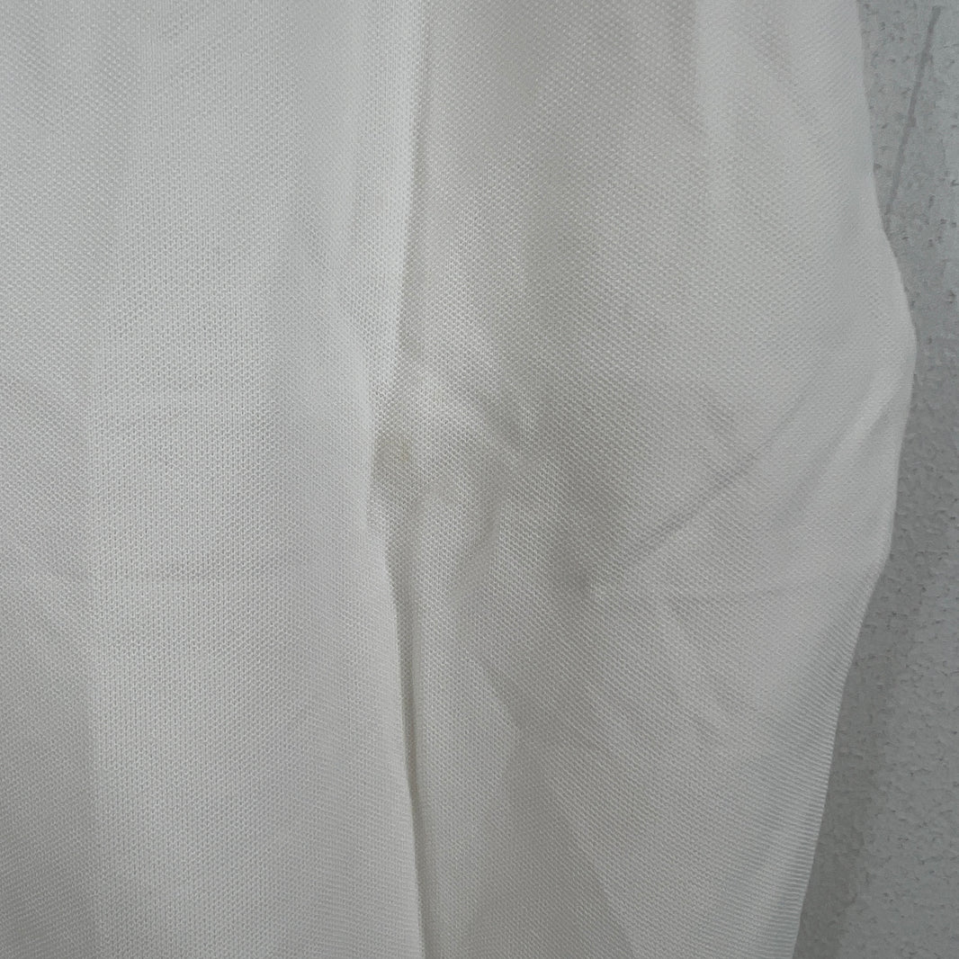 Prada White Zipper Detail T-Shirt