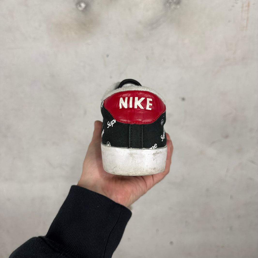 Supreme x Fragment x Nike Black Allcourt Sneakers