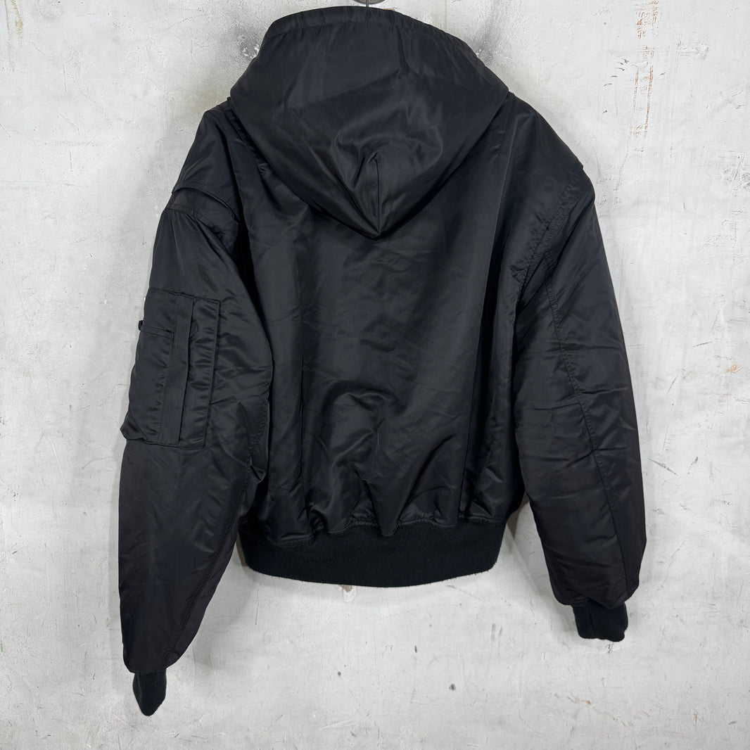 Entire Studios Hooded Bomber Jacket