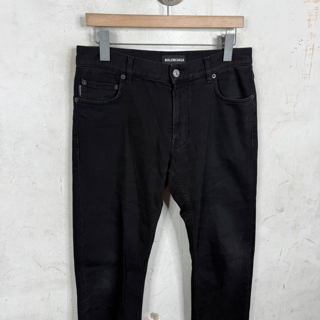 Balenciaga Black Skinny Jeans