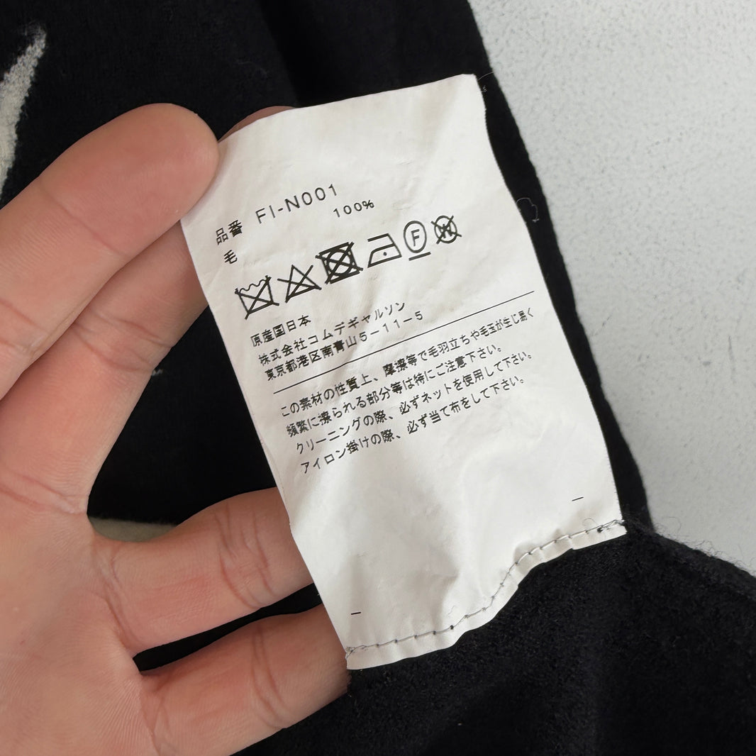 CDG Speech Bubble Wool Sweater