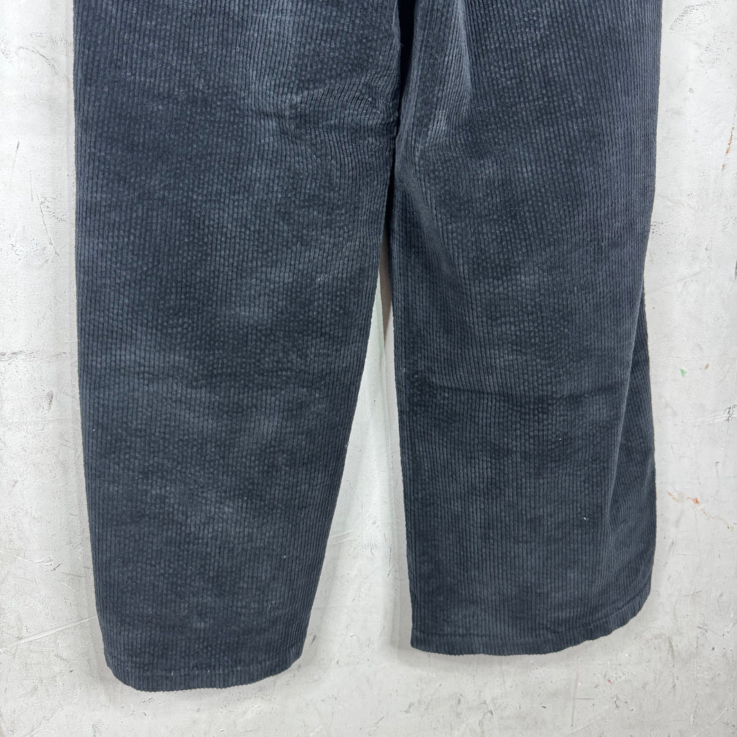 ERL Navy Distressed Boardwalk Pants