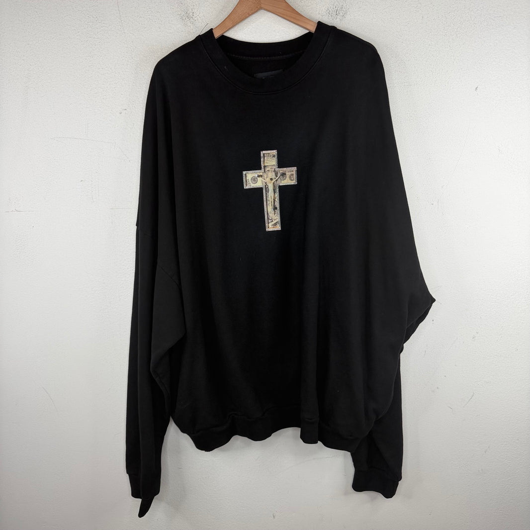 Willy Chavarria Money Cross Crewneck