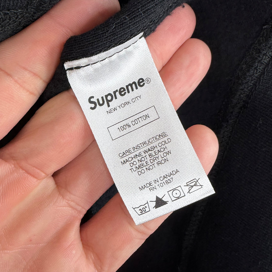 Supreme Black Box Logo Crewneck