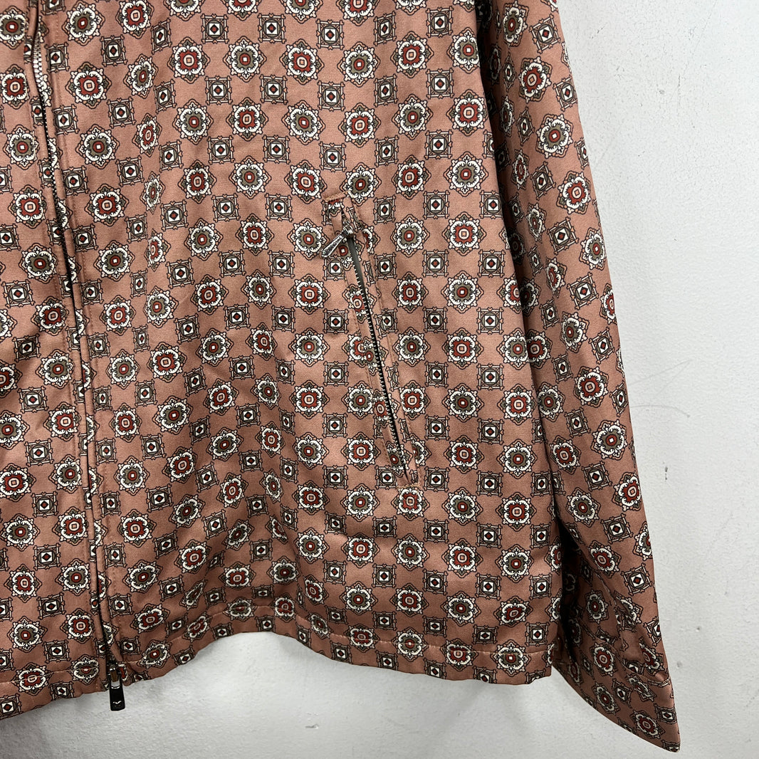 Needles Floral Patterned Zip Up Jacket