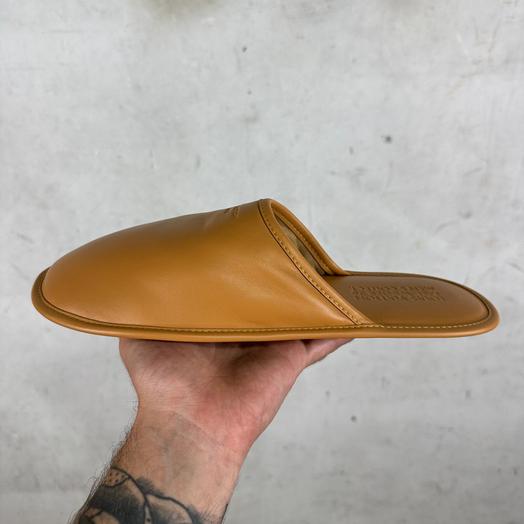 Louis Vuitton Leather Invite Slippers