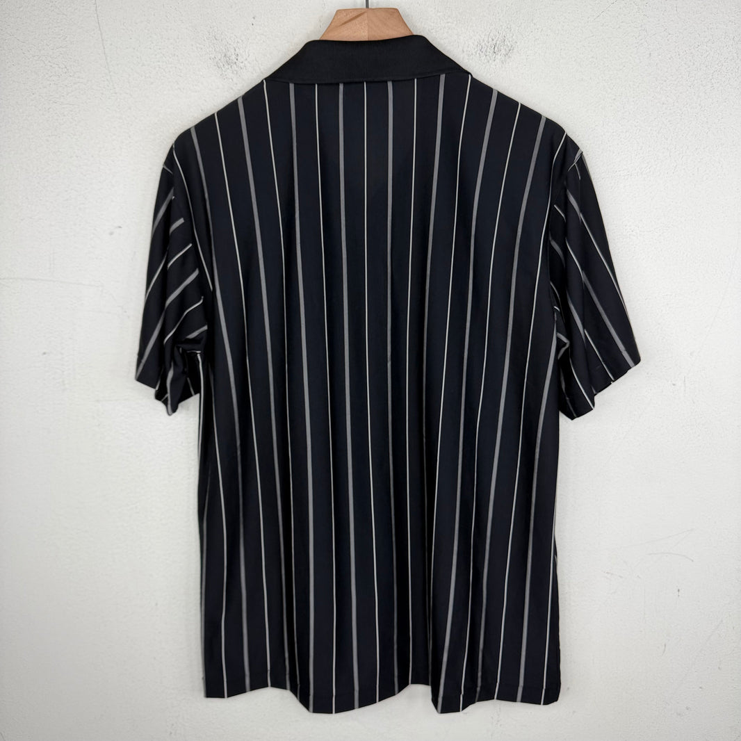 YSL Vintage Striped Polo Shirt
