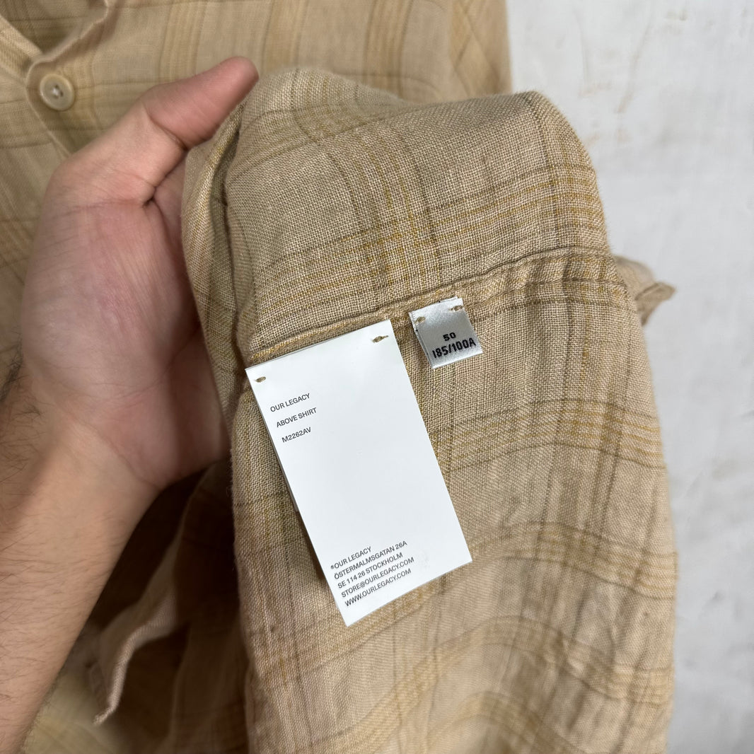 Our Legacy Plaid Above Shirt