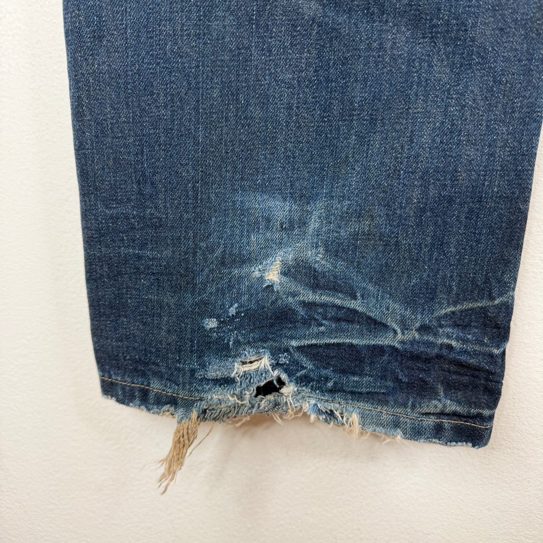 Rick Owens Selvedge Bootcut Slab Denim Jeans