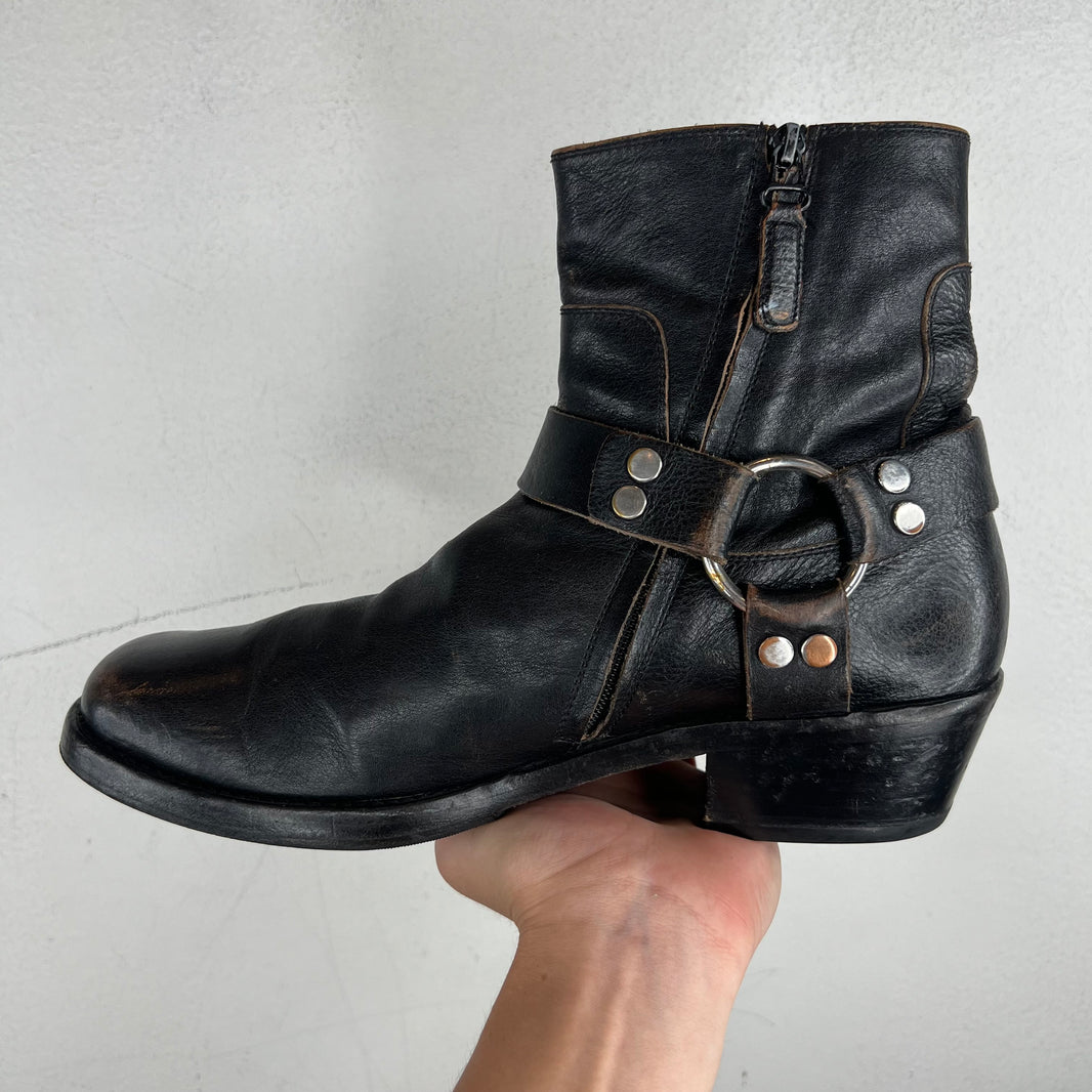 Balenciaga Harness Leather Boots