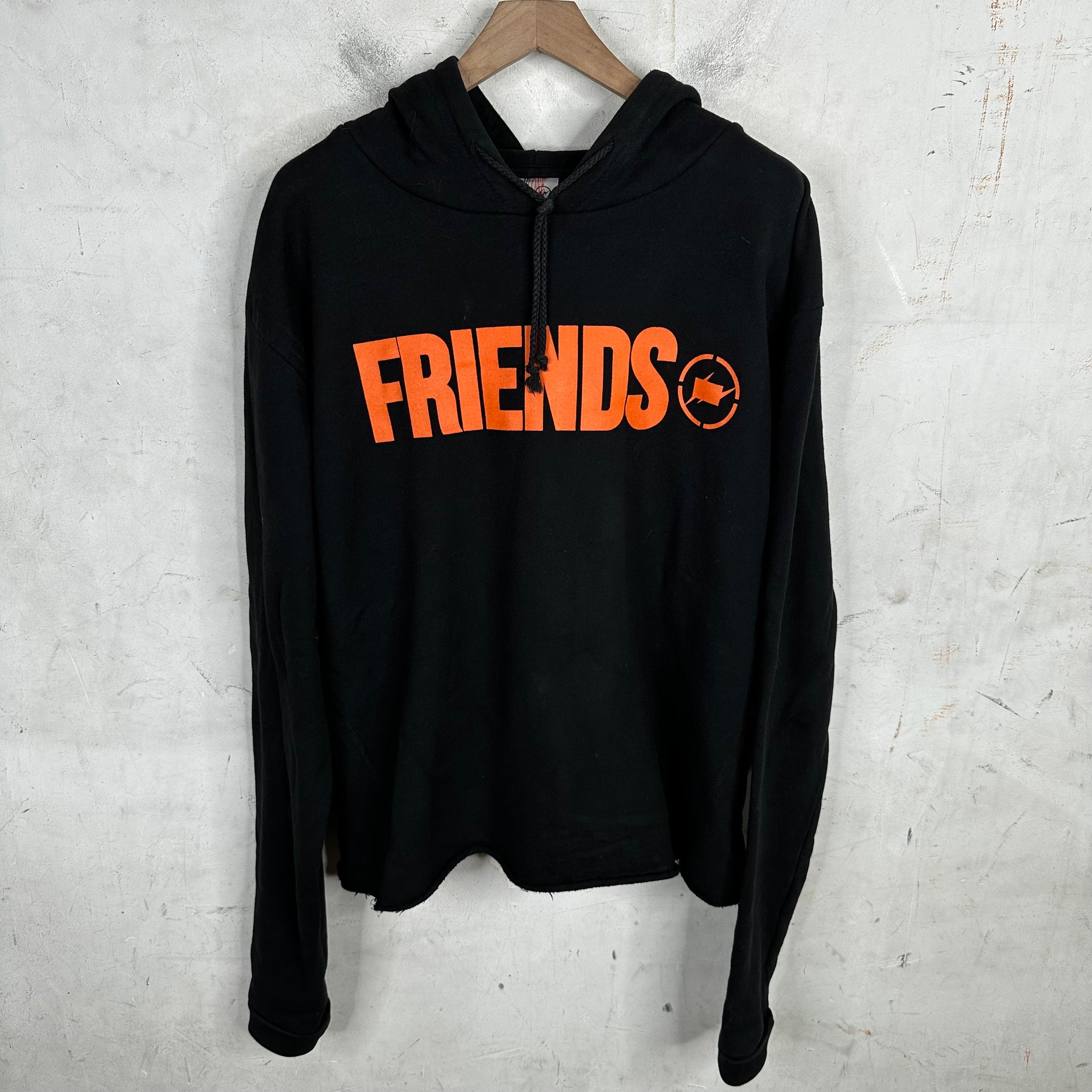 Vlone x Fragment Black Hoodie