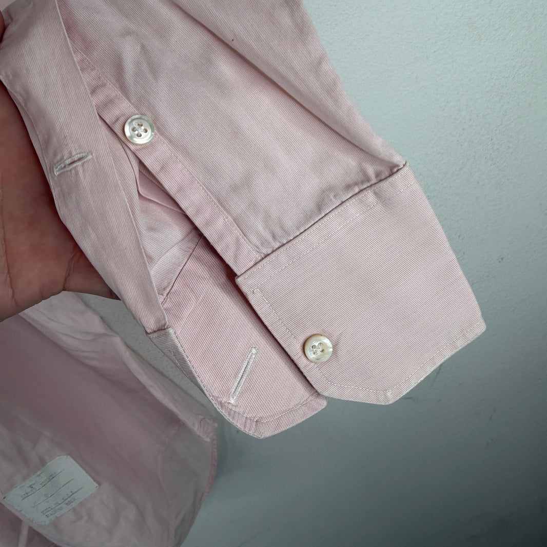 Thom Browne Pink Button Up Shirt
