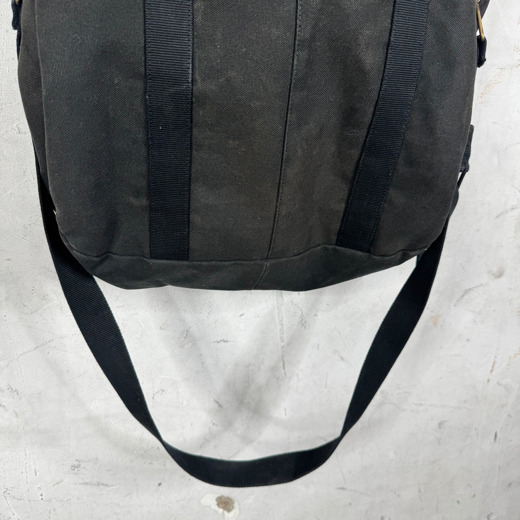 Helmut Lang Canvas Buttoned Strapped Tote