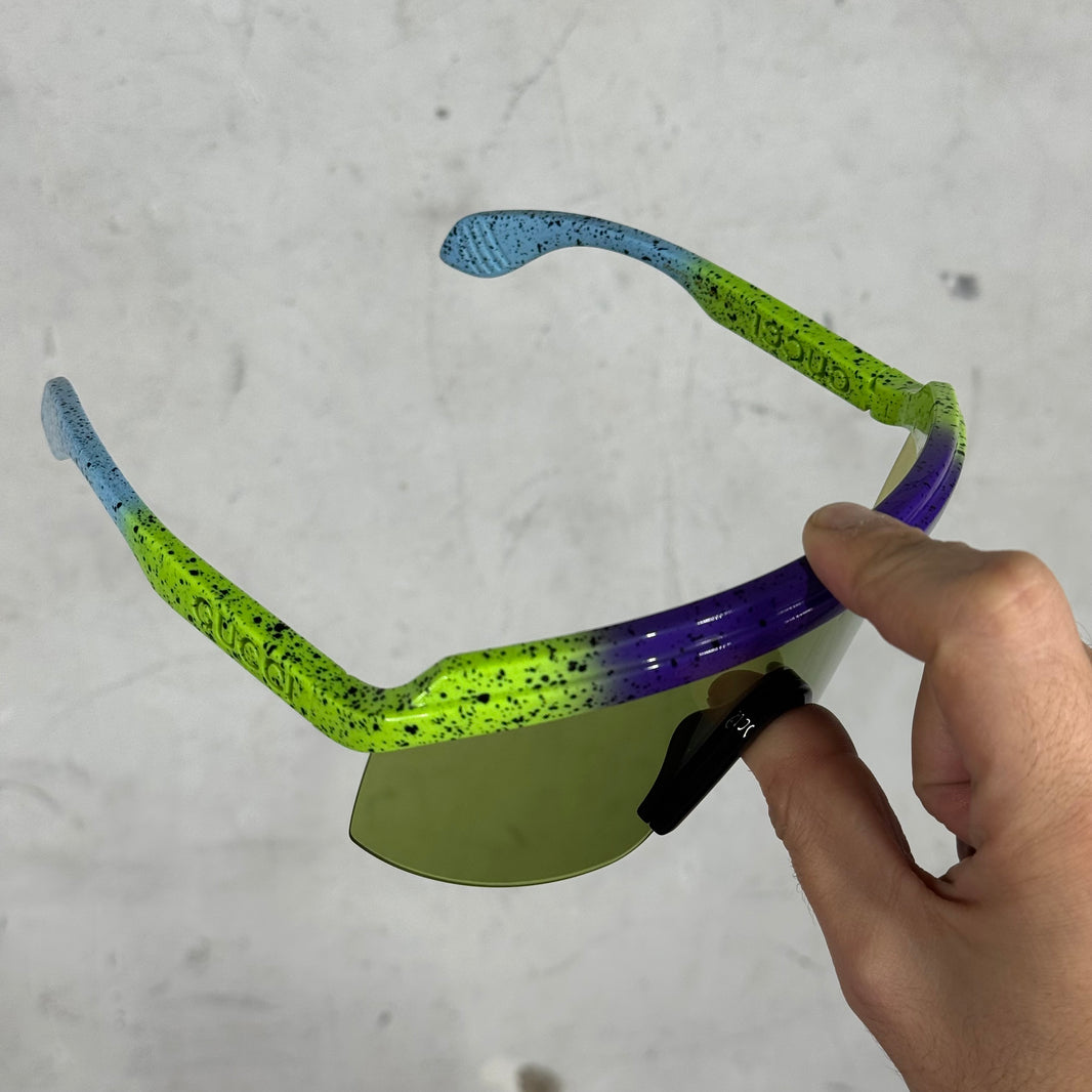Gucci Gradient Splatter Shield Sunglasses