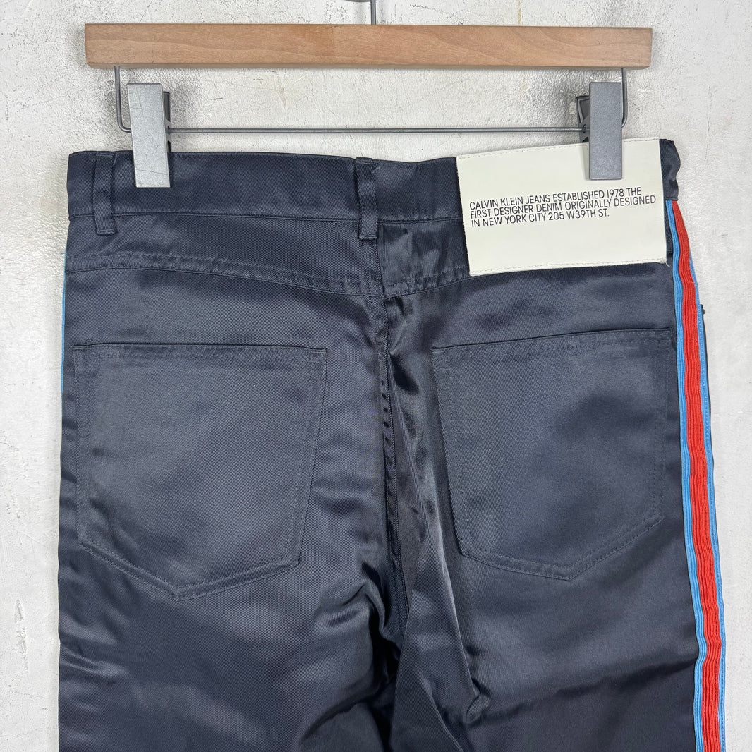 Calvin Klein 205W39NYC Nylon Stripe Trousers
