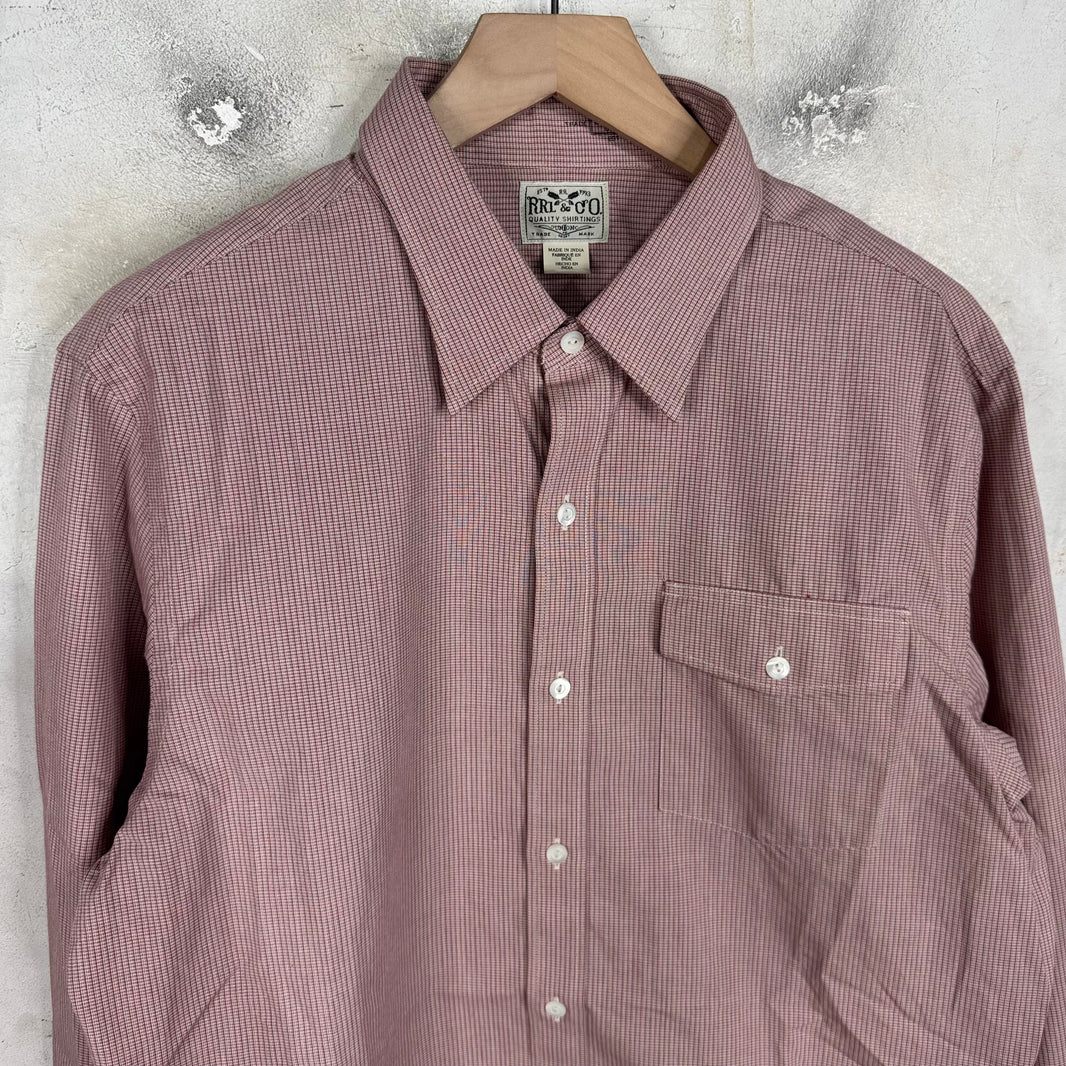 RRL Gingham Red Button Up