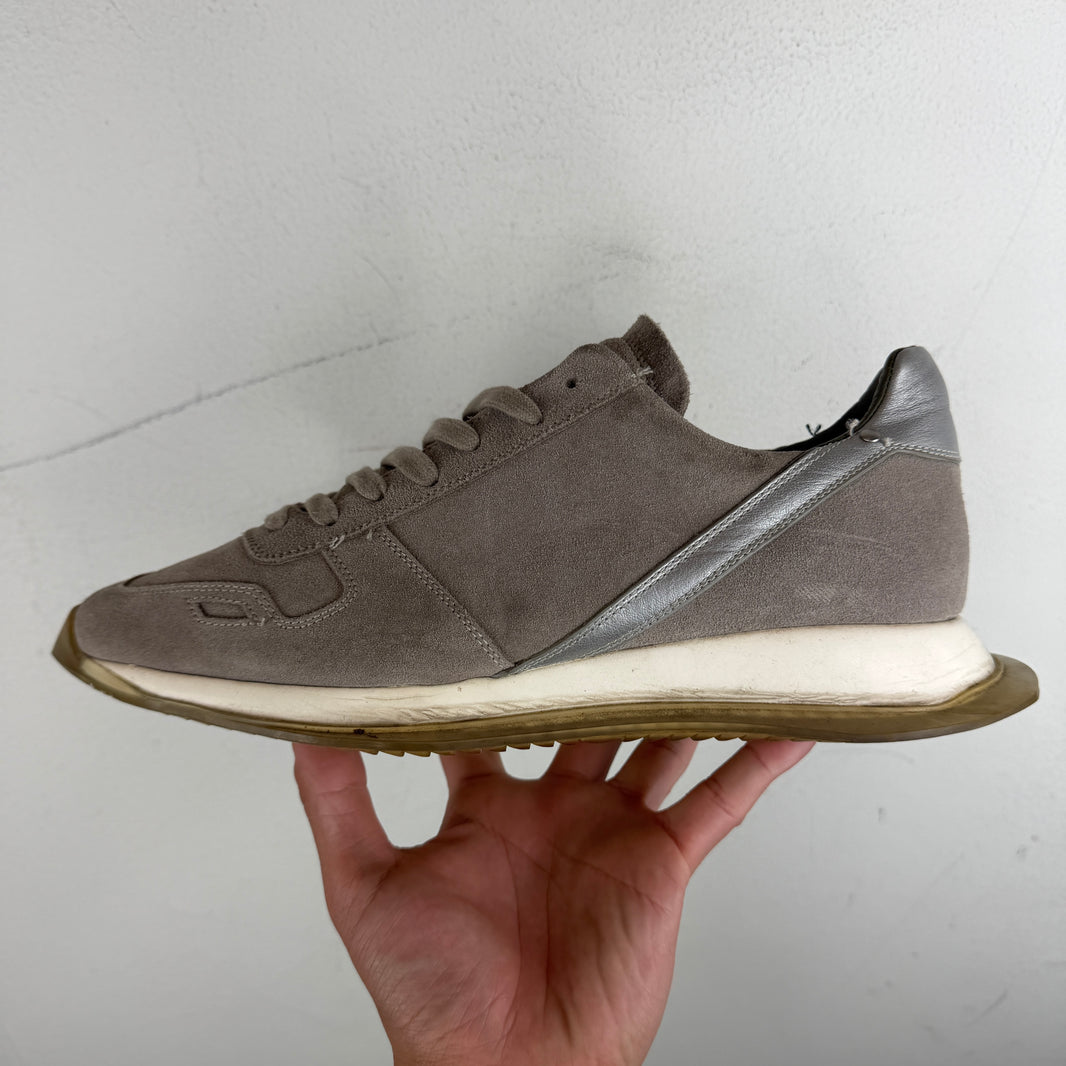 Rick Owens Vintage Runner Translucent Sole Sneakers