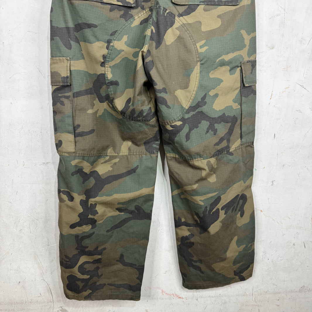 Project G/R Triple Layered Green Camo Cargo Pants