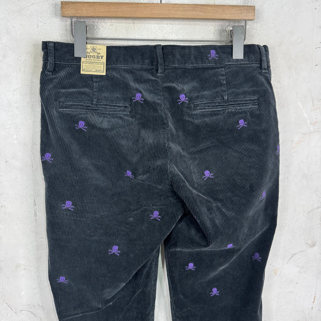 Ralph Lauren Rugby Skull Corduroy Pants