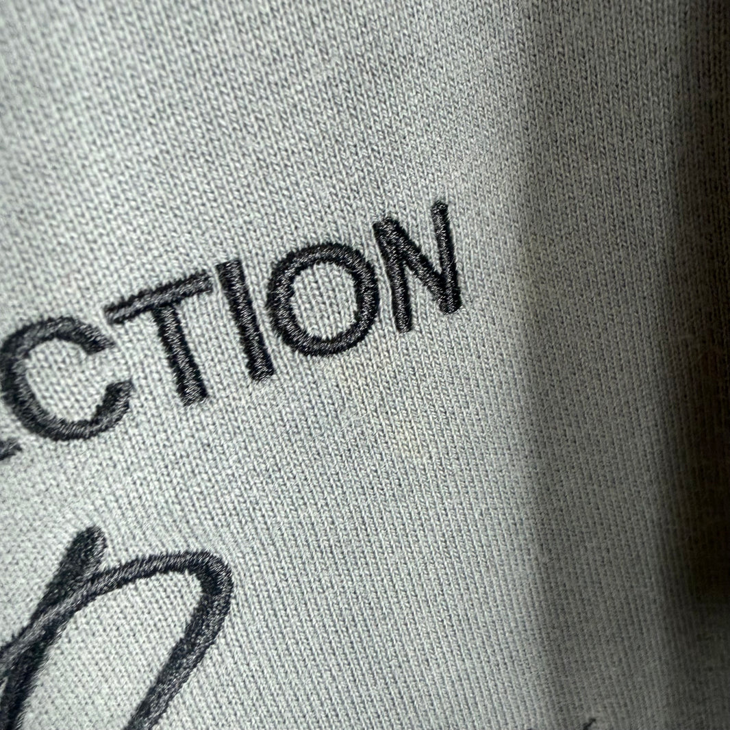 Martine Rose Gray Embroidered Back Logo Hoodie