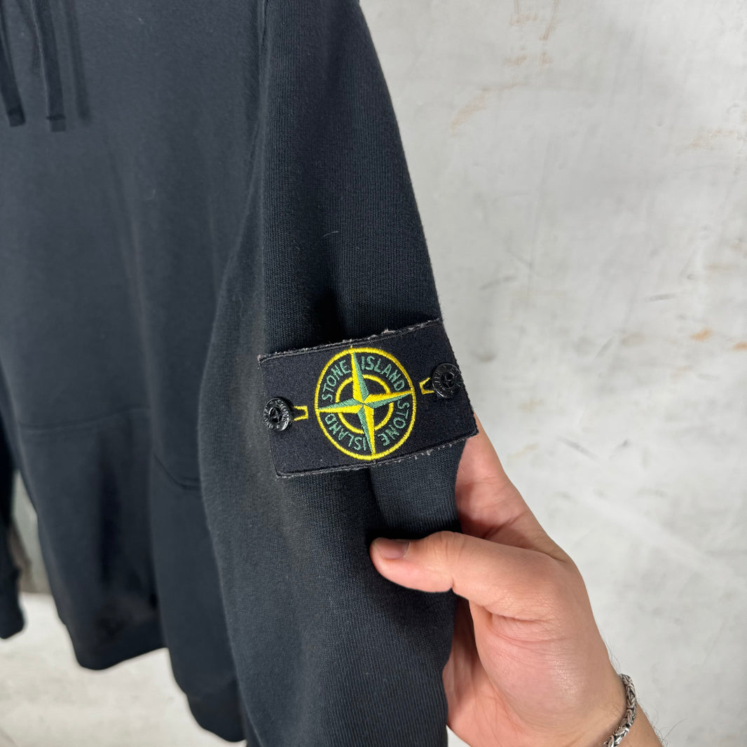 Stone Island Black Hoodie